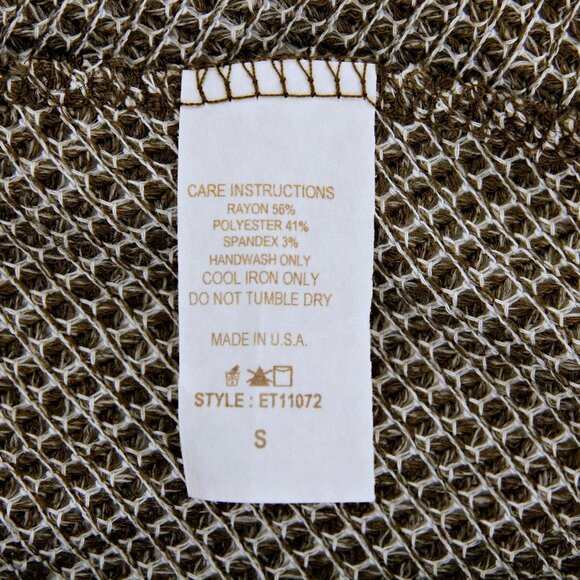 NWOT Korye Cowl Neck Dolman Sleeves Oversized Sweater Olive - Picture 7 of 8